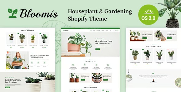 Best Garden Plants Store Shopify 2.0 Responsive Theme