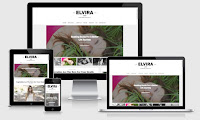 Elvira Blogger Template