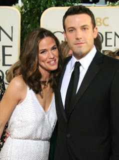 Ben Affleck and Jennifer Garner on the rocks