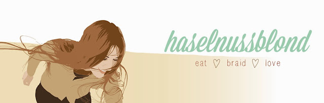 haselnussblond - eat♥braid♥love