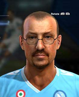 (PES 2013) Rafael Benitez Face HD by Zimon