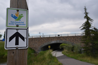 Trans Canada Trail Airdrie Alberta.