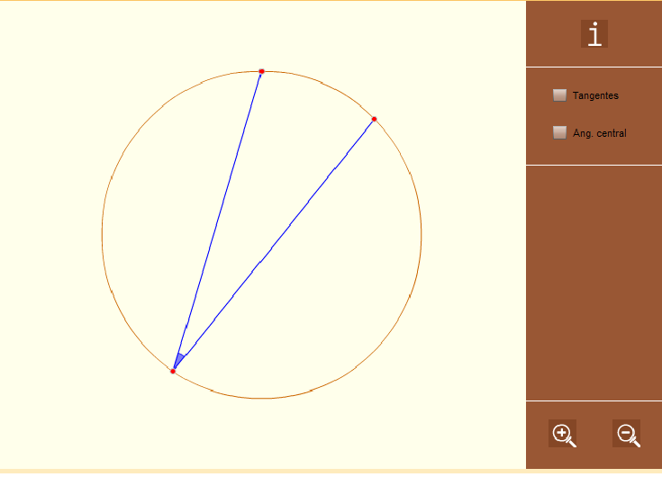 angulo central e inscrito