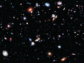 The Hubble extreme deep field view