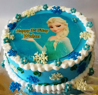 Kue Ulang Tahun Elsa Frozen