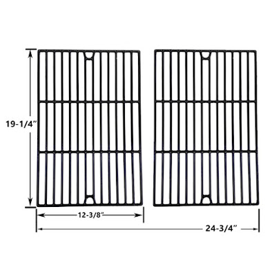 Porcelain Cast Iron Replacement Cooking Grids For Patio Chef Gas Grill Models