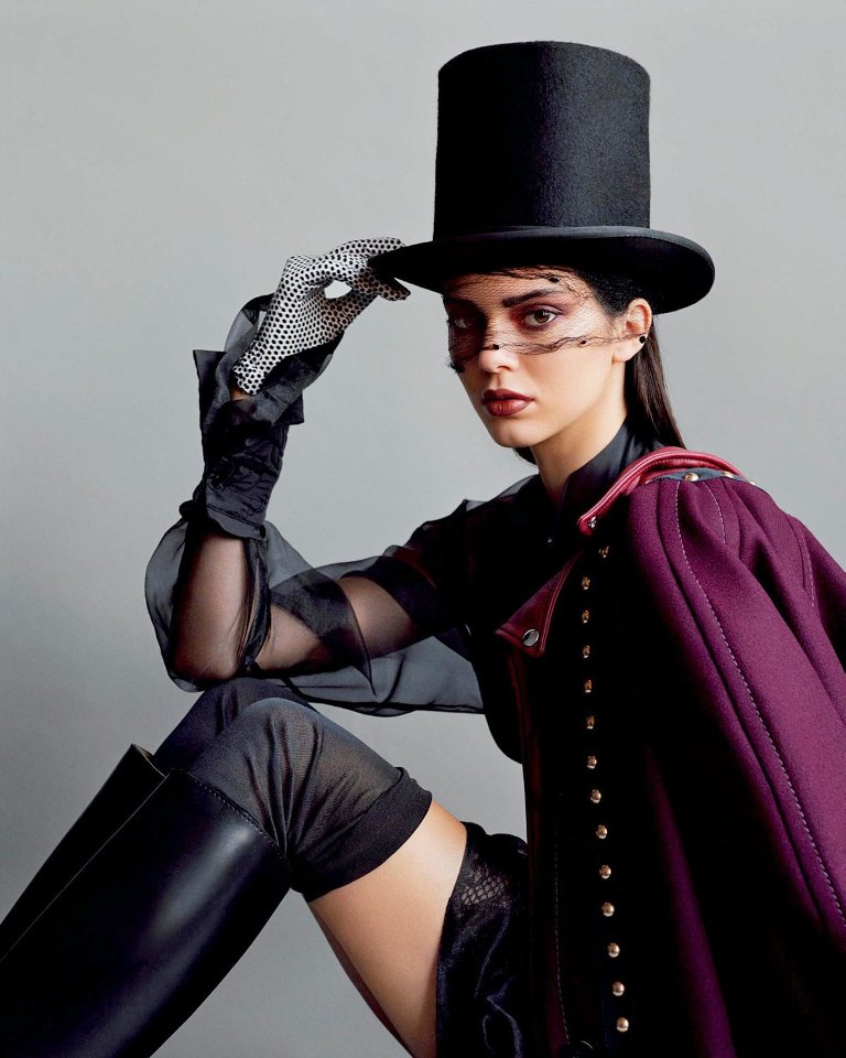 Kendall Jenner sexy model photo shoot Love Magazine
