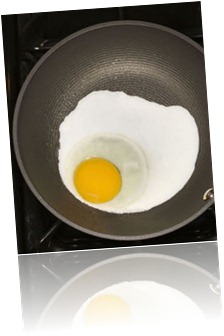 frying pan egg