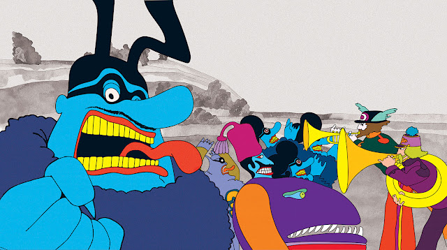 Blue Meanies from the animated film Yellow Submarine