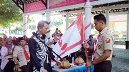 Sekda Lepas Kontingen Raimuna Kwarcab Kep. Selayar