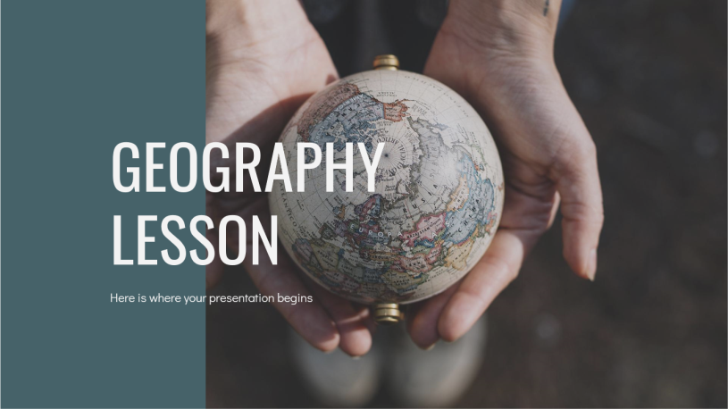 Template ppt geografi