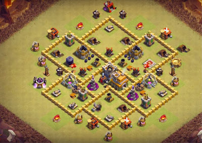 Clan War Base Design for Winner | TEC Clashzz