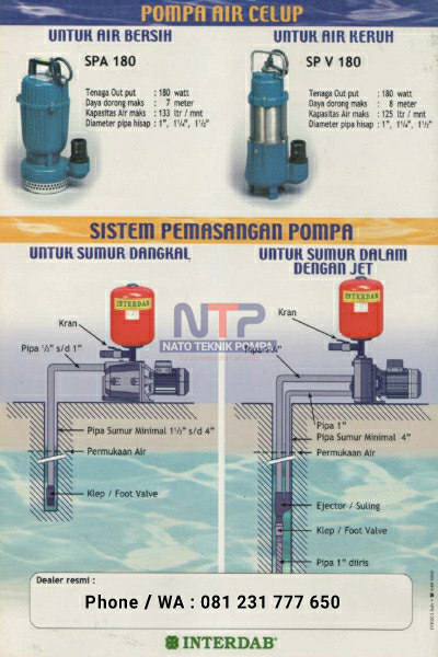 Jual Pompa Interdab Surabaya - Toko Mesin Pompa Aneka Merk Terlengkap dan Kualitas Terbaik Di Surabaya , Beli Produk Pompa Terbaru Harga Murah