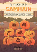 Portada de Al atardecer en Samhain.