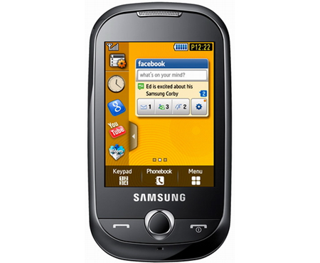 Samsung Corby Pop Features | Samsung Corby Pop Prices in india | Samsung Corby Pop Features Specification
