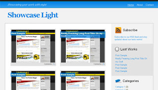Showcase Light - Free Premium Template