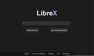LibreX search engine - Free deep web