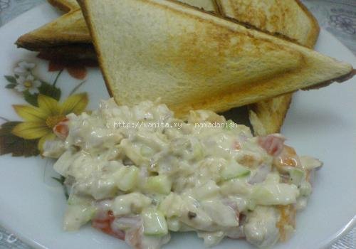 Koleksi Resepi Online: Chicken Mayo Sandwich