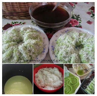 Kuih Lopes Tanpa Daun Pisang