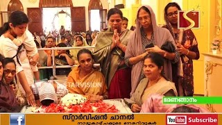 ഭരണങ്ങാനം തീര്‍ത്ഥാടന കേന്ദ്രത്തില്‍ ഭക്തജനത്തിരക്ക്.