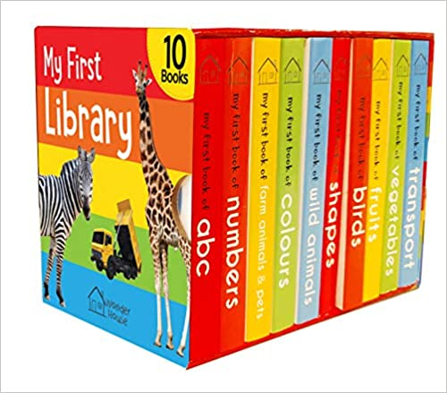 Best Kids Board Book Boxset of 10 Board Books-My First Library India 2021