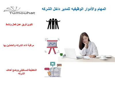 أدوار ومهام المدير