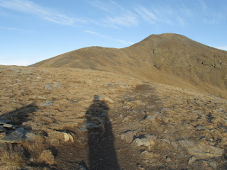 Olla de Núria-Puigmal-Pic de Segre-Pic Finestrelles-Pic d'Eina-Pic Noufonts-Pic Noucreus, Cim del Borrut i als fons les parets del Puigmal