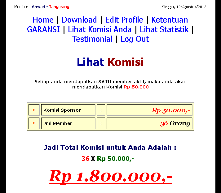 Hati-hati KomisiVirtual.com Penipu!!!! 