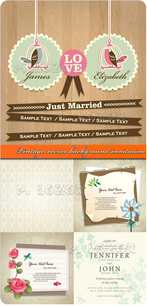 Wedding Invitation Card Template