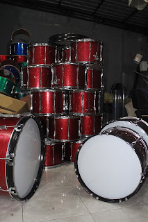 Dijual satu Set Alat Drumband SD Murah Asli Pabrikan Jogja