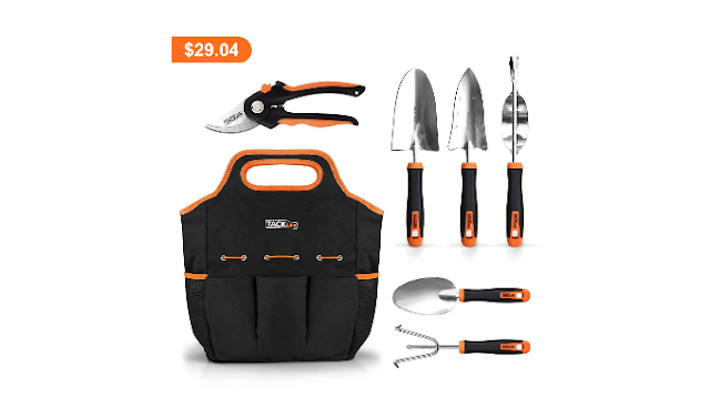 TACKLIFE 6 Piece Stainless Steel Heavy Duty Garden Tools Set.png