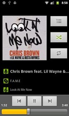 Google Nexus S i9020 music player