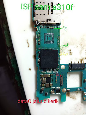 ISP PinOut Samsung SM-A310F