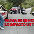 MENOR QUE VIAJABA EN MOTOCICLETA FUE ARROLLADO POR TAXISTA