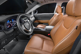 Interior view of 2015 Lexus RX 350