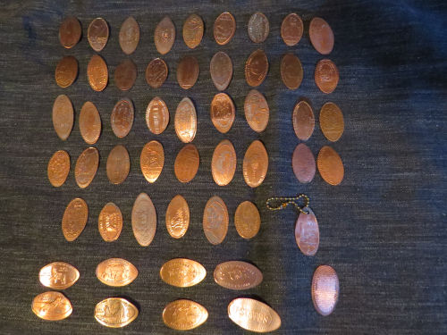 smashed pennies