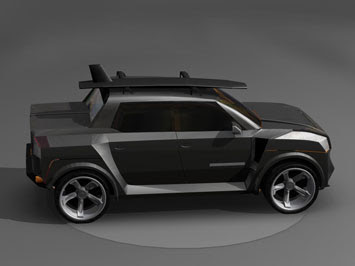 lamborghini truck - LM 400 concept 2