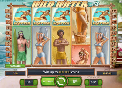 play Wild Water video slot for free