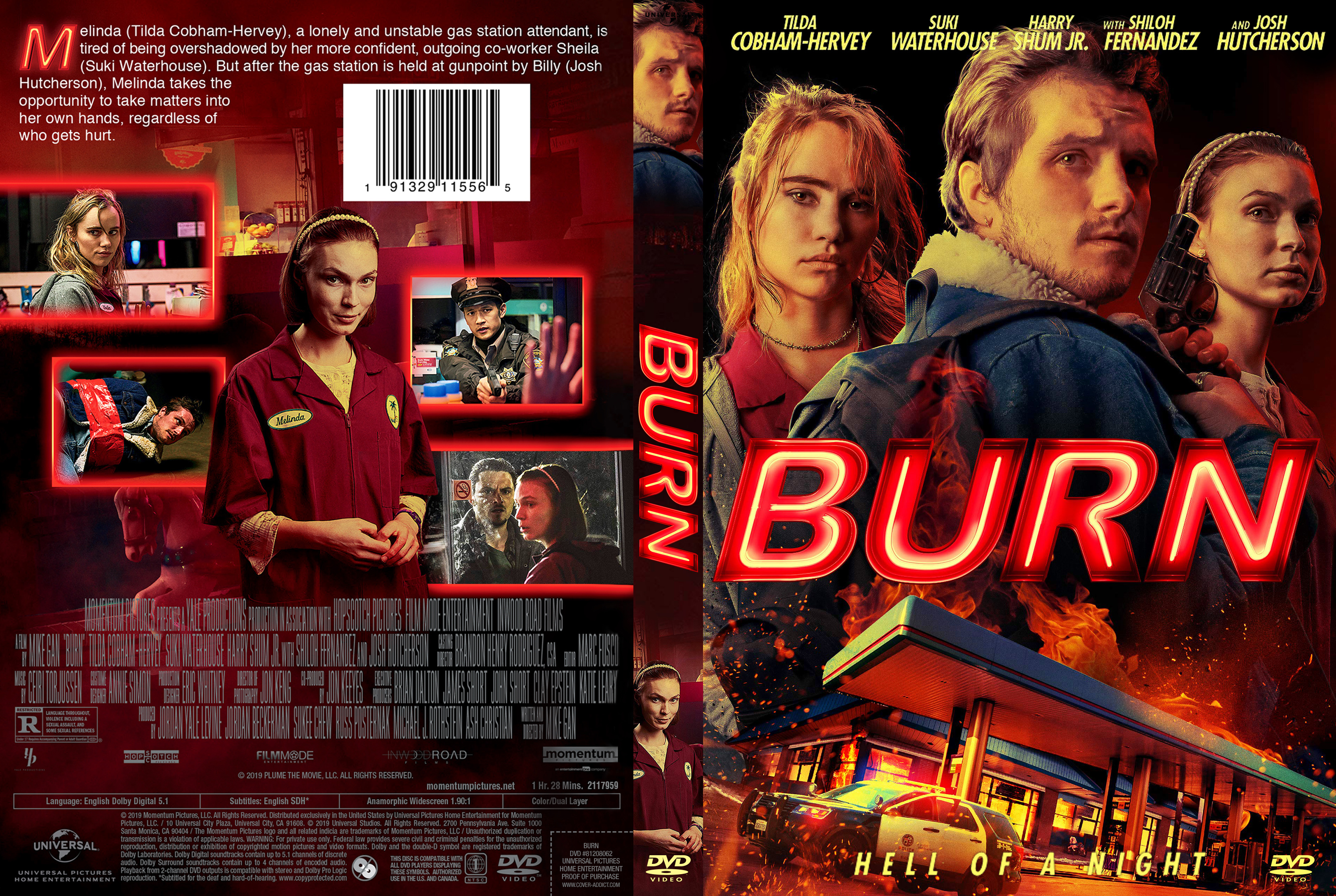 Burn 2019 DVD Cover Cover Addict Free DVD, Bluray