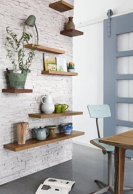 CREATIVE STYLISH FLOATING SHELVES