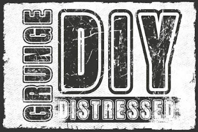 Grunge Diy Distressed Font - LOSTOFFER