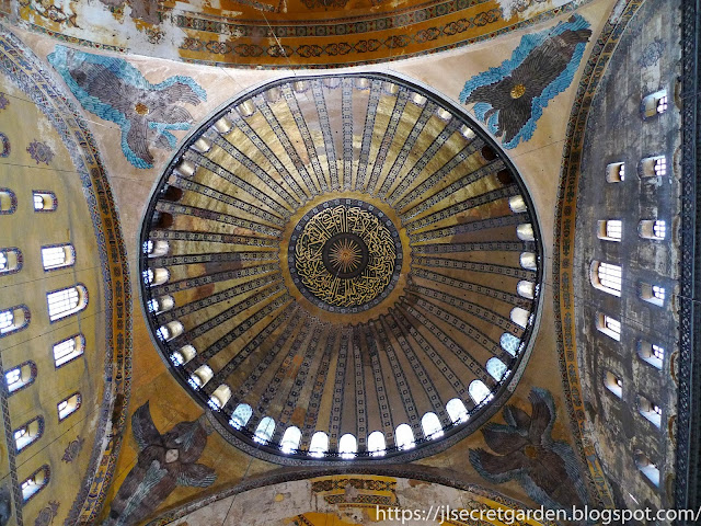 Seraphim angels at Hagia Sophia Istanbul