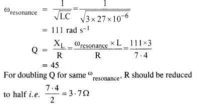 Solutions Class 12 Physics Chapter-7 (Alternating Current)