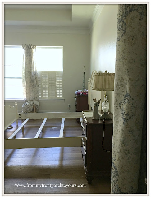 master bedroom makeover-placement of bed-from my front porch to yours