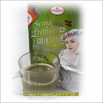 syma green coffee kurus putih