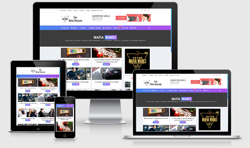 Tiến Đức V5 - Blogger Template