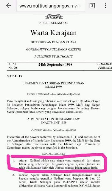 KESESATAN AJARAN AHMADIYAH