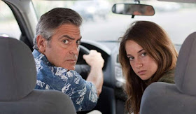 George Clooney y Shailene Woodley en un instante de la película