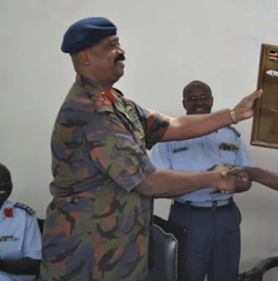 Major General Mohamed Badi of the Kenya Air Force as the first Director-General NMS