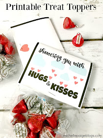 Hugs and Kisses valentine @michellepaigeblogs.com